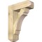 Ekena Millwork Olympic Craftsman Rough Sawn Bracket w/ Offset Brace, Douglas Fir, 8"W x 26"D x 34"H BKT0806X26X34OLY04RDF - alternate 1